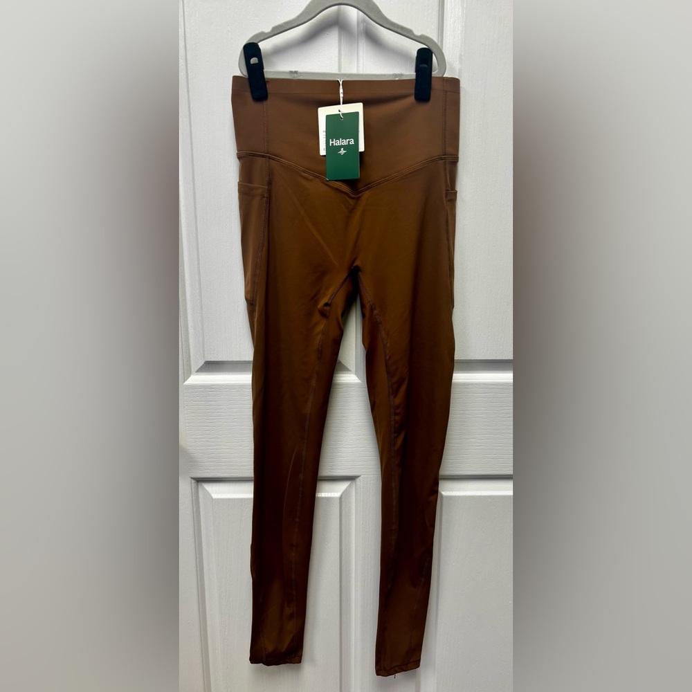 HALARA Brown Full-Length Leggings